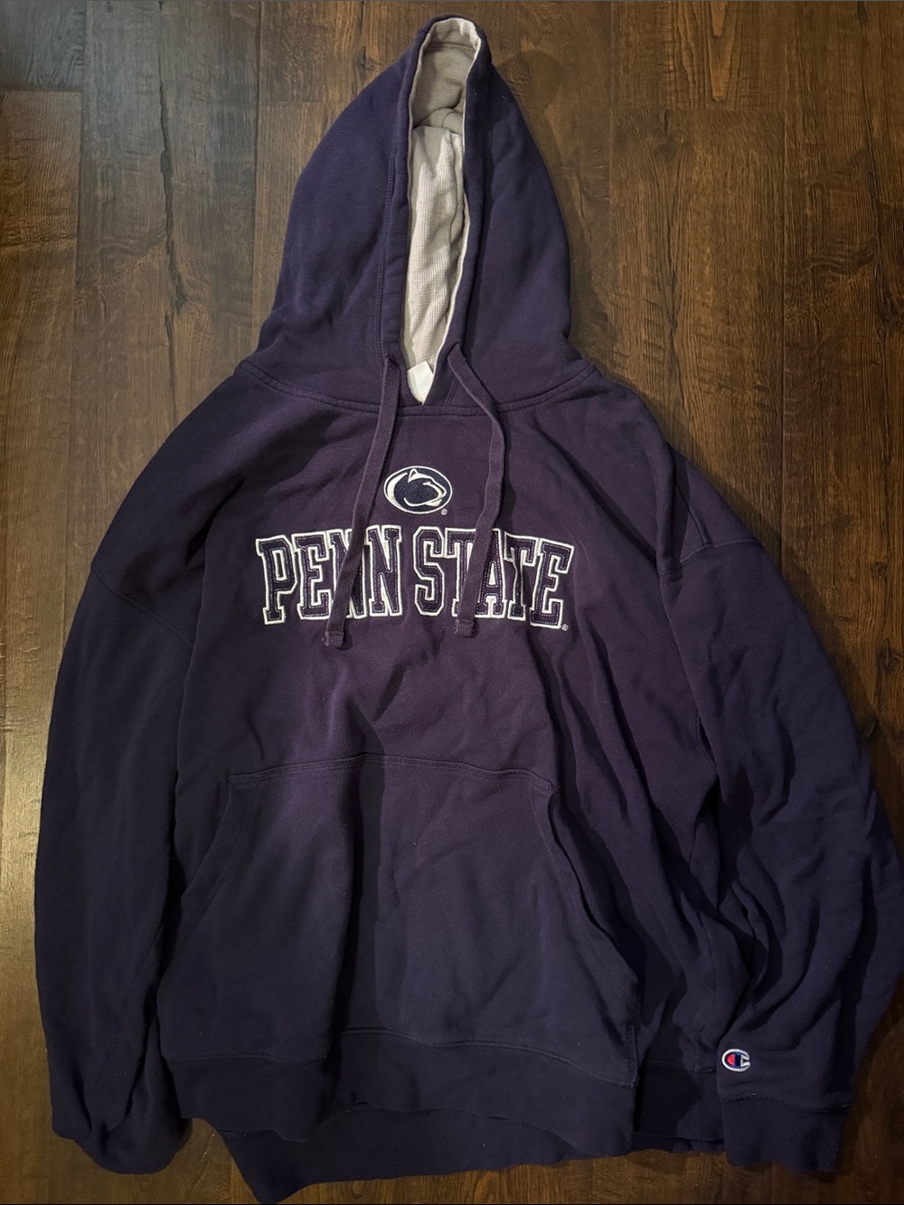 Champion Penn State Hoodie - Dark Blue